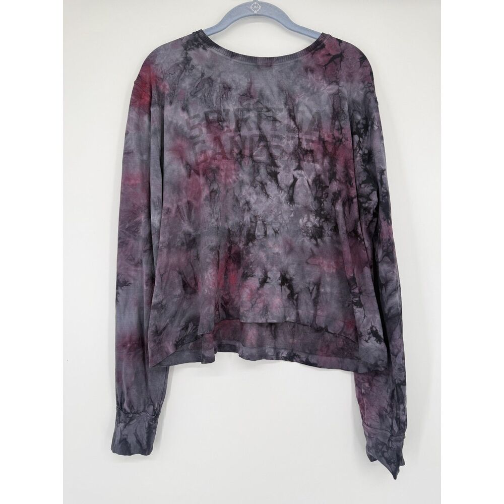 Spiritual Gangster Tie Dye Nylon Long Sleeve Size M/L